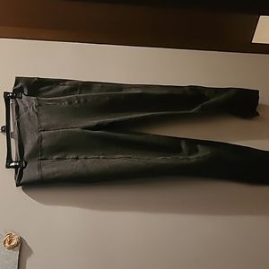 Womens grey stretch dress pants